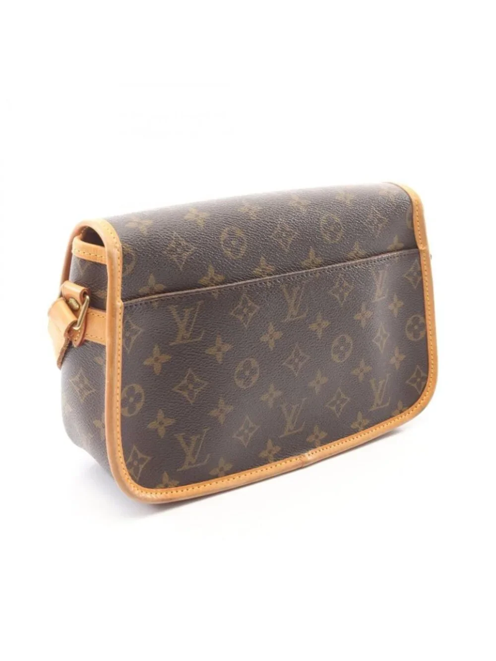Louis Vuitton Shoulder Bag Solonge Monogram Canvas Leather